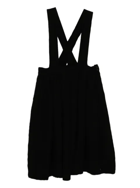 Black Comme Des Garçons pleated skirt Black 1PA004052