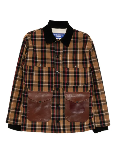 Junya Watanabe MAN x Filson checked flannel jacket Neutrals WPJ024051