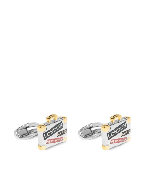 Paul Smith Suitcase cufflinks Silver M1ACUFFPCASE