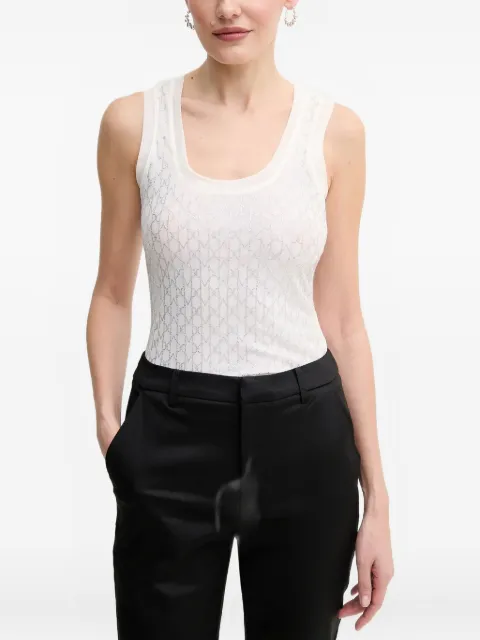 MARCIANO by GUESS Aria logo-pattern top White 5RGP216311A