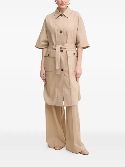 GUESS USA x Marciano Cindy belted coat Neutrals 5GGL027293A
