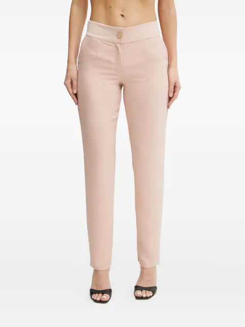 GUESS USA embellished-button trousers Pink 5GGB117300A