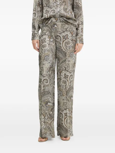 MARCIANO by GUESS paisley-print trousers Neutrals 5YGB247298A