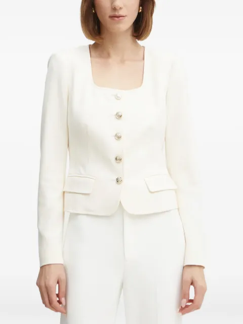 MARCIANO by GUESS button square-neck top Neutrals 5RGN026302A