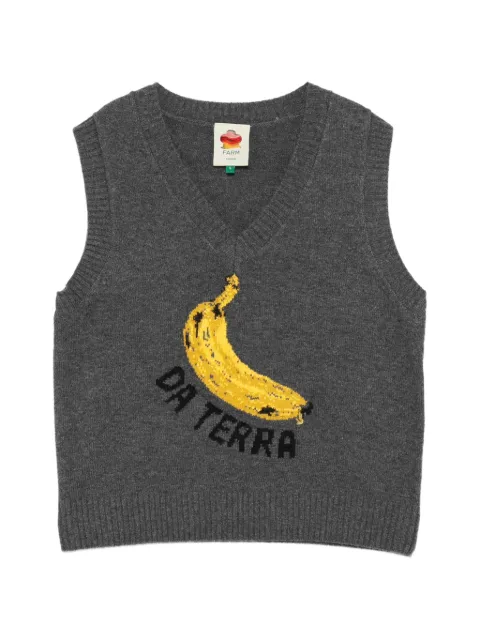 FARM Rio Banana Da Terra vest Grey 352083