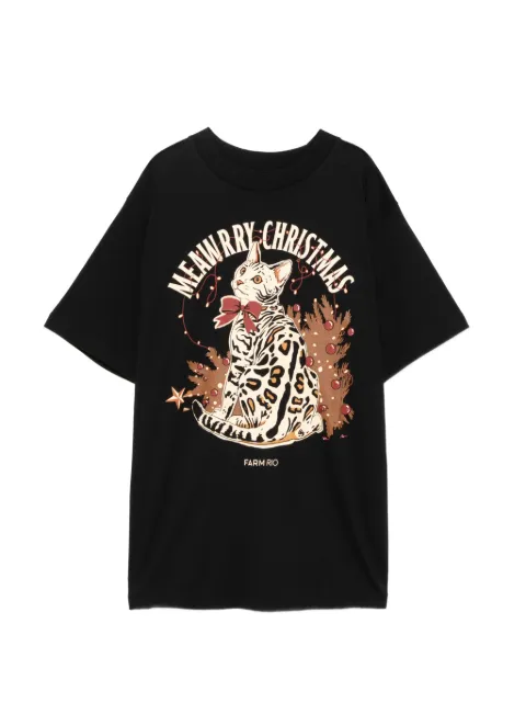 FARM Rio Mearry Christmas T-shirt Black 344382