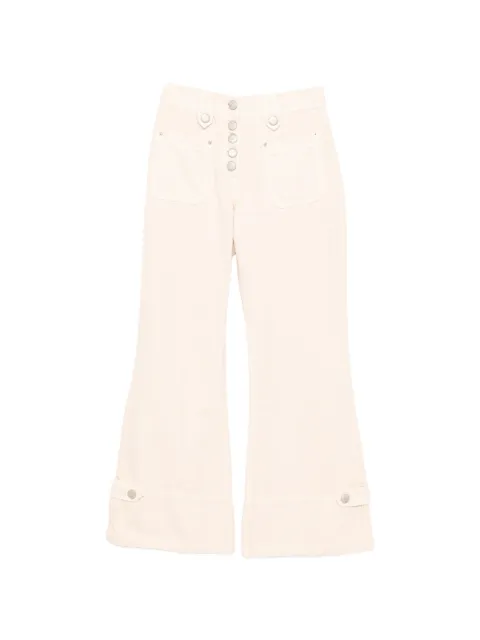 FARM Rio cotton bootcut jeans Pink 351601