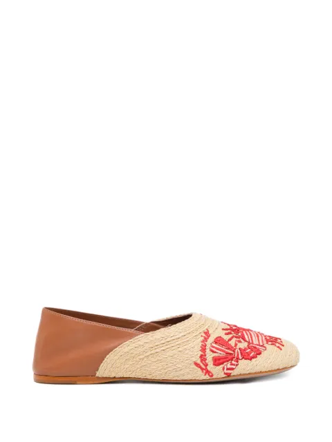 FARM Rio raffia pumps Neutrals 355961