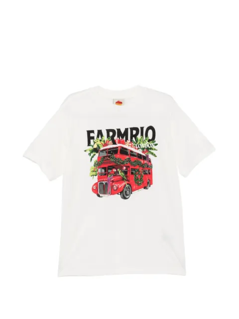 FARM Rio graphic-print T-shirt White 354561