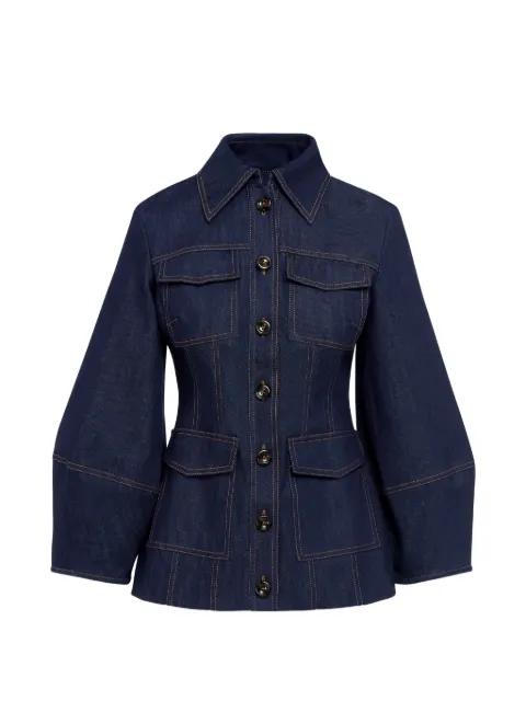Florence & Fortitude pocket button jacket Blue JK023BIBW190