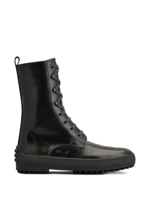 Tod's leather boots Black XXW84L0JU70TWR