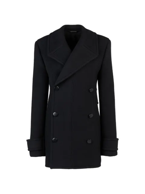 Tod's double-breasted coat Black X1W0751008EXXD