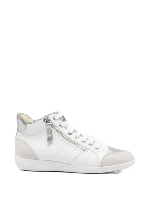 Geox zip high-top sneakers White D6468C08522