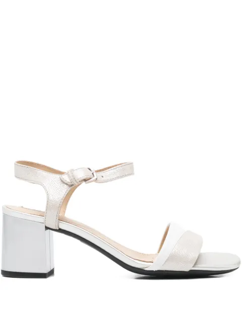 Geox 65mm Audalies block-heel sandals Gold D724XB0SKBC