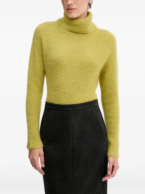 Sandro Ferrone roll-neck sweater Green S9YBFNOME