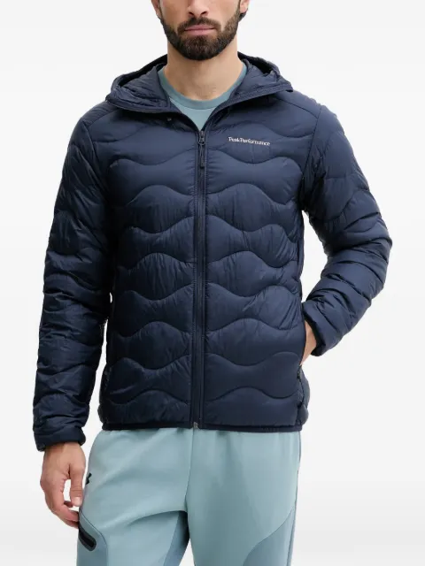 Peak Performance Helium hooded padded jacket Blue G79845