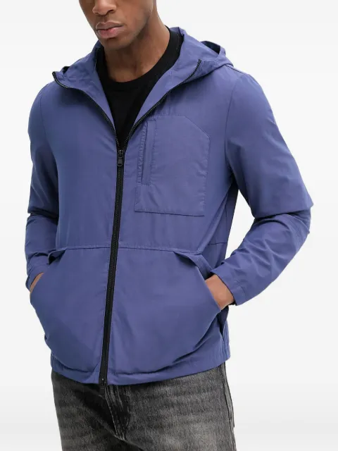 Benetton hooded jacket Blue 25R1UN069