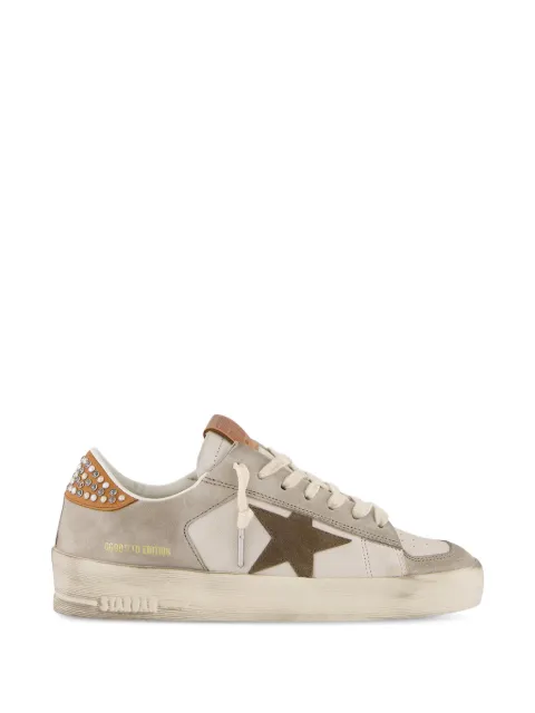 Golden Goose star studded leather sneakers Neutrals GWF00667F007868