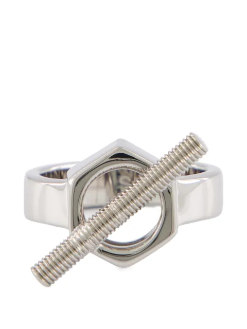 Marni screw ring Silver ANZB0004A0M2000