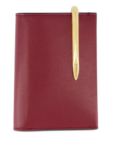 Givenchy Pinch leather wallet Red BB60QCB2D3PINCHBIFOLD604