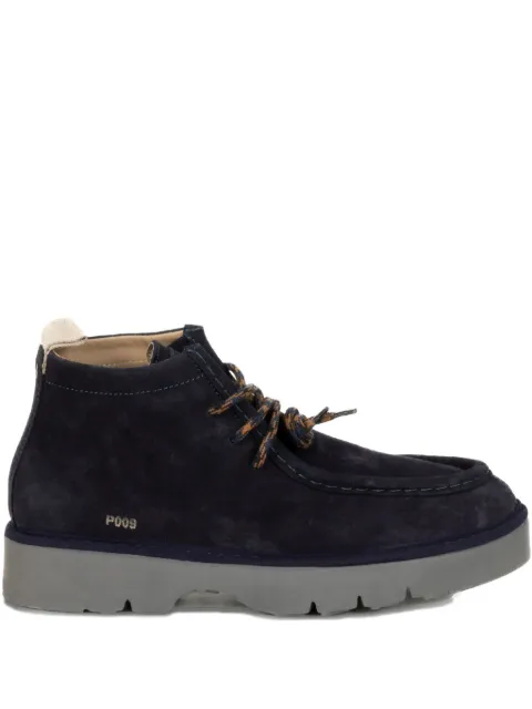 PANCHIC P009 lace-up boots Blue P009M0120172T025SPACEBLUE