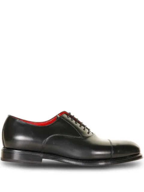 Neil Barrett polished flat oxford shoes Black 171U038POLISHEDBNERO