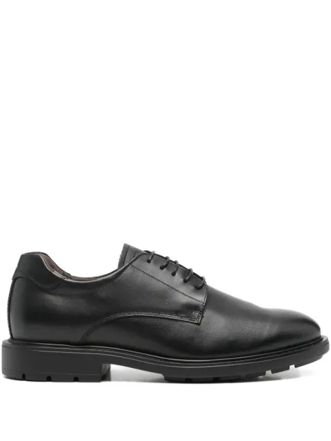 NERO GIARDINI lace-up leather derby shoes Black I202481U100