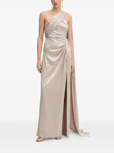MARCIANO by GUESS one-shoulder draped maxi dress Neutrals 5YGK017246A