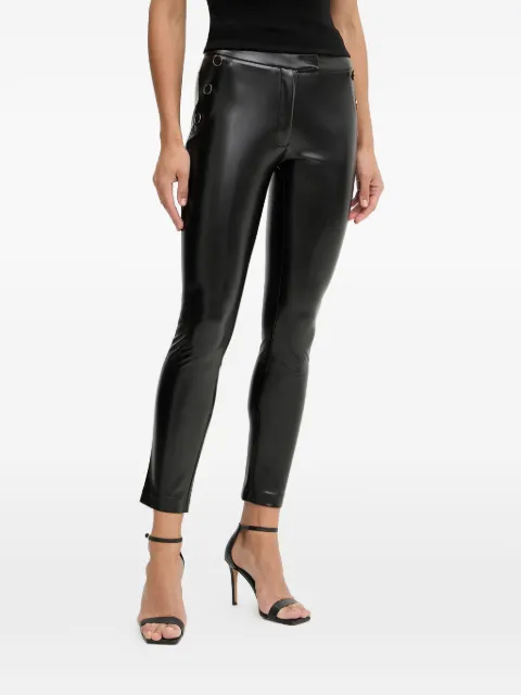 MARCIANO by GUESS button-detail trousers Black 5YGB167363A