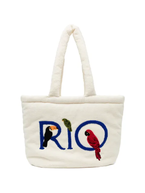 FARM Rio Rio tote bag Neutrals 359975