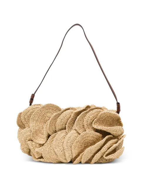FARM Rio raffia shoulder bag Neutrals 356590