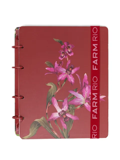 FARM Rio Tropical Garden notebook Red 358565