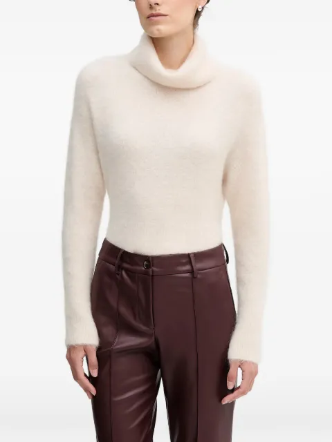 Sandro Ferrone roll-neck sweater Neutrals S9YBFNOME
