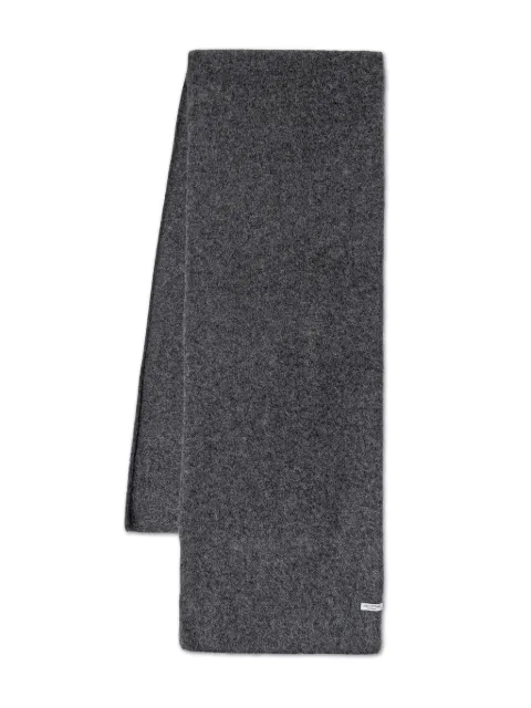 Marc O'Polo logo-patch scarf Grey 510609402121