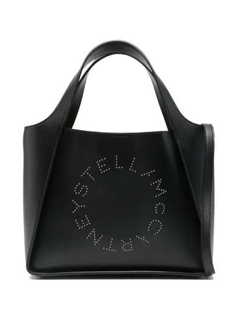 Stella McCartney logo crossbody tote bag Black 513860WP0563
