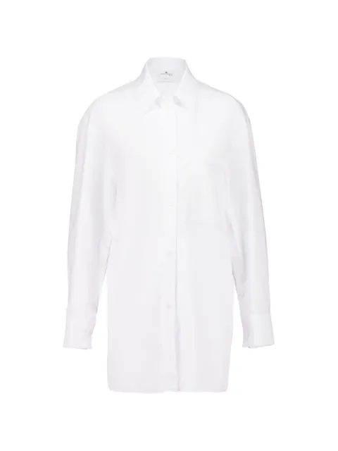 Courrèges cotton shirt dress White 126CRO816CO0172
