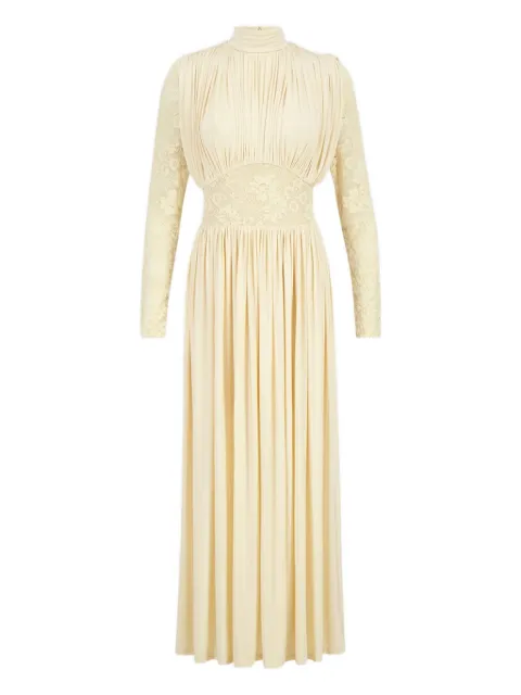 ZIMMERMANN Rebellion Draped maxi dress Neutrals 7048DC261