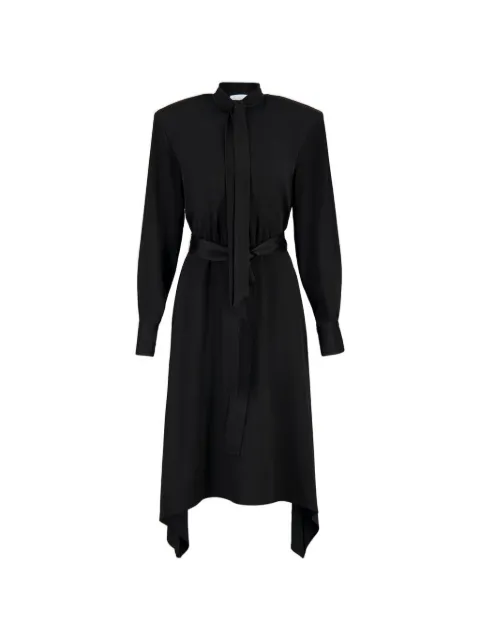 Stella McCartney tie-neck midi dress Black 6A06303FU302