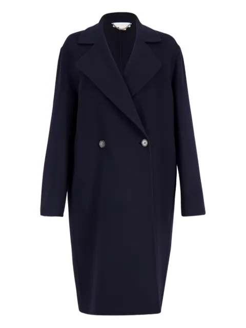 Stella McCartney double-breasted wool coat Blue 6644723GU765