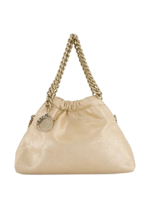 Stella McCartney Falabella mini drawstring crossbody bag Neutrals 7B0144WP0650
