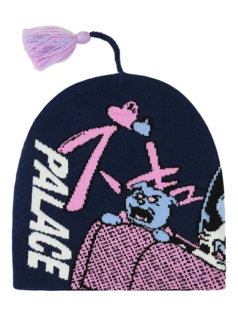 Palace Rear View beanie Blue P0057
