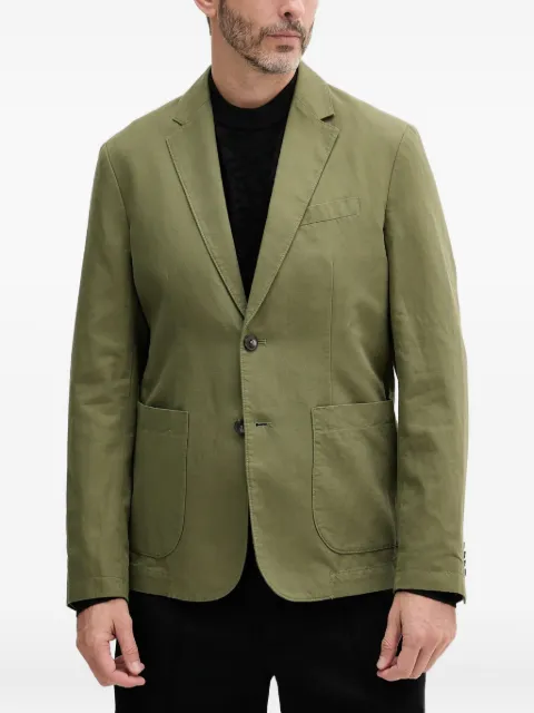 Benetton single-breasted blazer Green 2YQSUW014