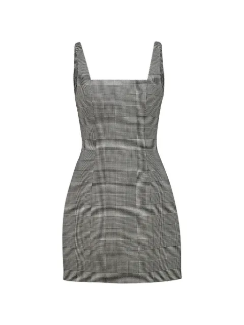 Balmain sleveless mini dress Black GF1RN370WD31