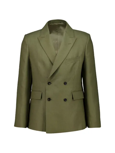 BODE double-breasted jacket Green MRC99SJ001