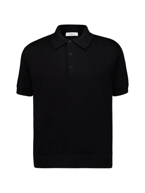 Givenchy buttoned polo shirt Black BML00V4YPF