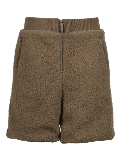 ENTIRE STUDIOS zip-fastening shorts Brown ESUW252041BI