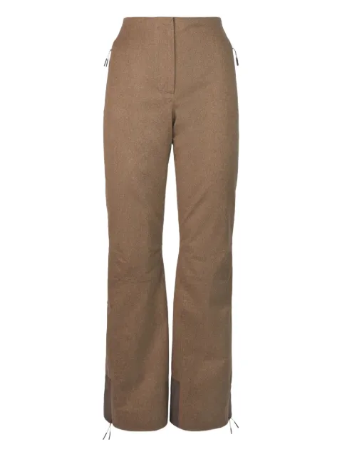 Sease Akuna panelled trousers Brown OS068TN373