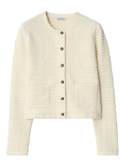 Burberry wool blend jacket Neutrals 8118982