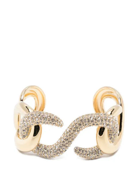 Swarovski Dextera crystal-embellishment cuff bracelet Gold 5751212