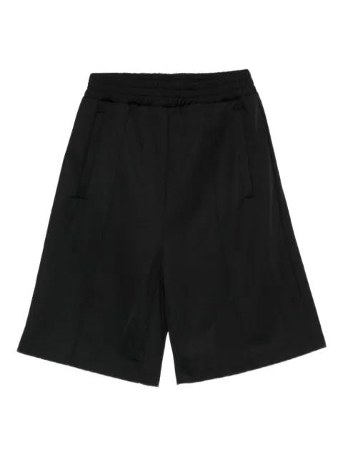 Palm Angels logo-print shorts Black PMCL00AC99FAB0011003